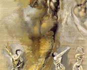 萨尔瓦多 达利 : 无题(仿米开朗基罗的祼女)